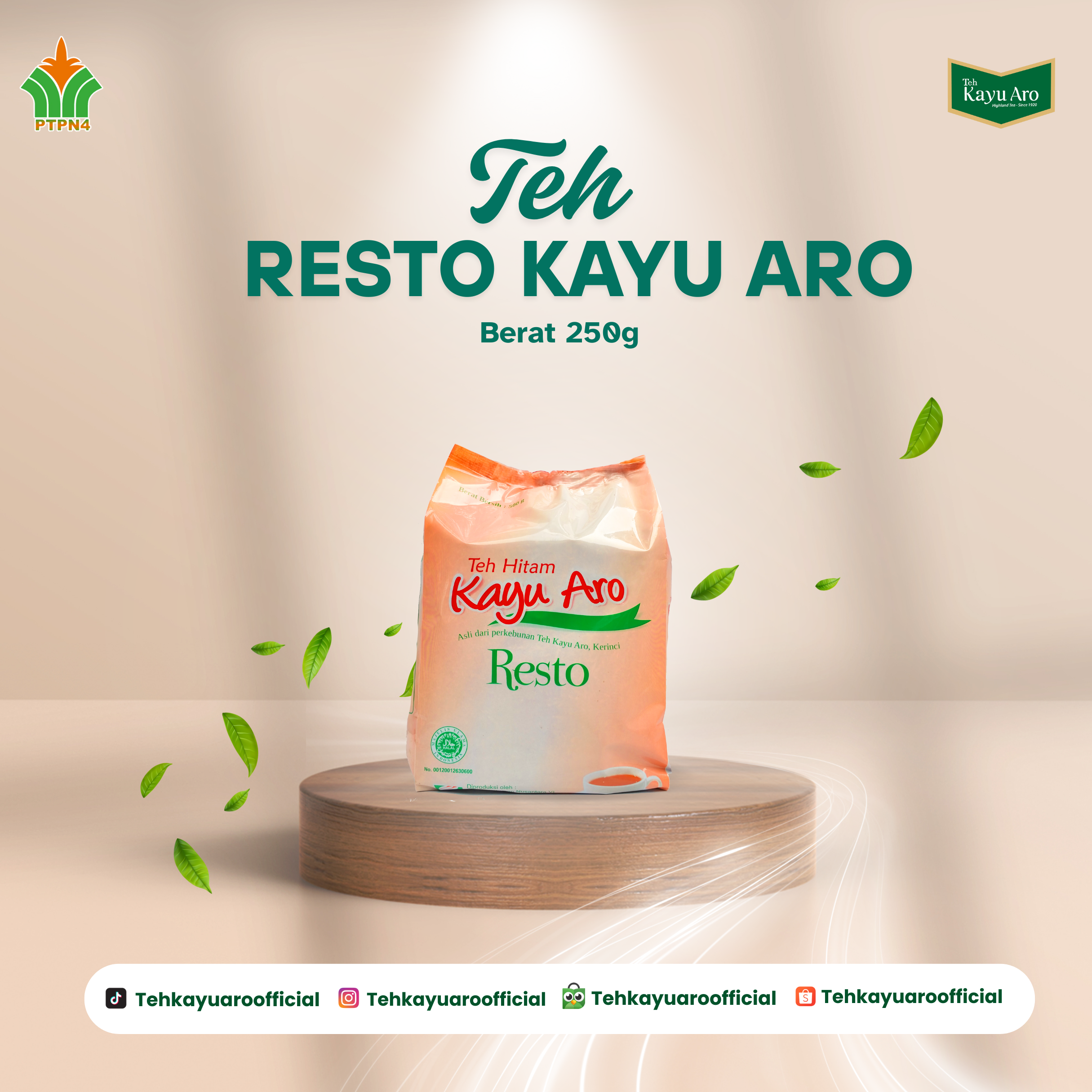 Teh Resto Kayu Aro 250gr