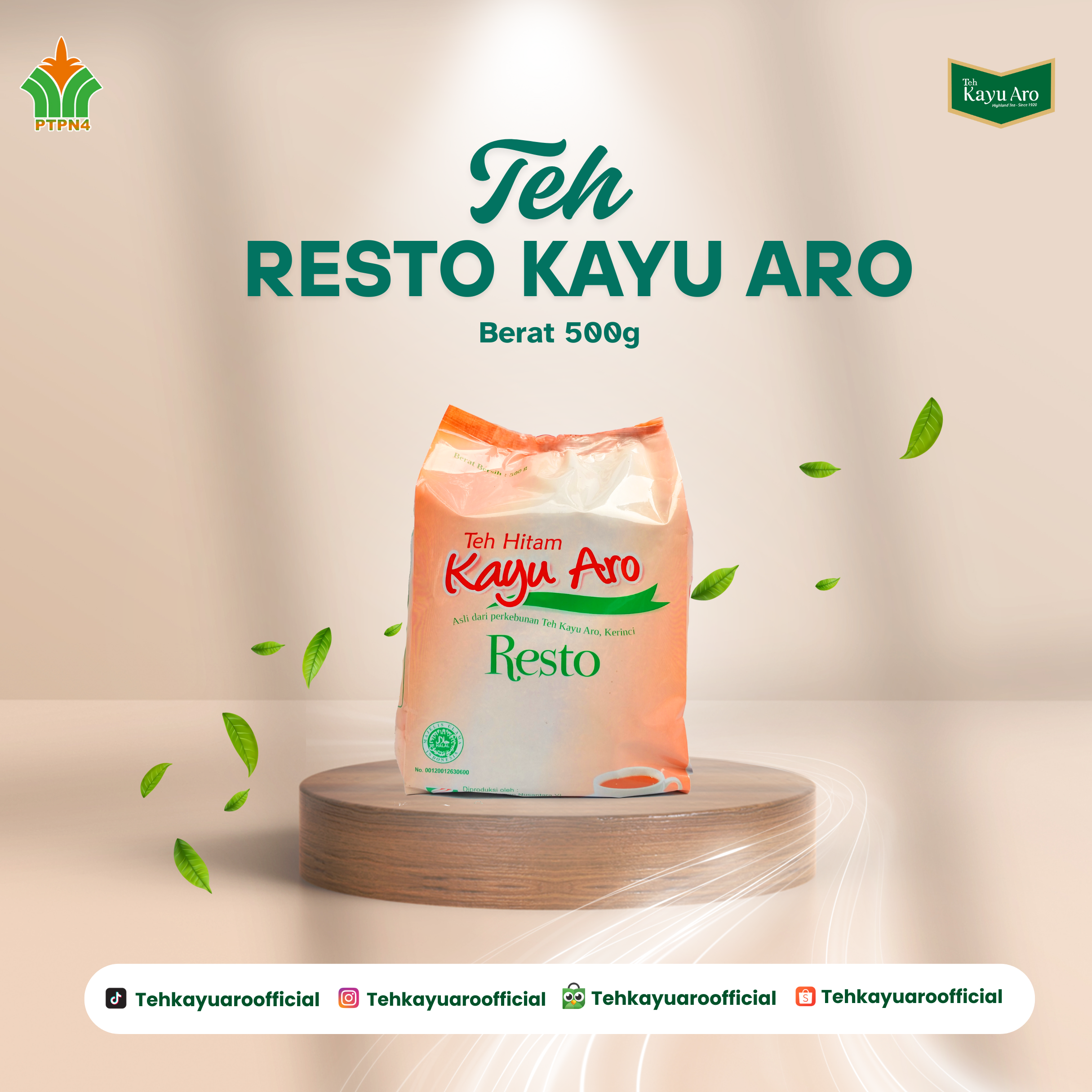 Teh Resto Kayu Aro 500gr