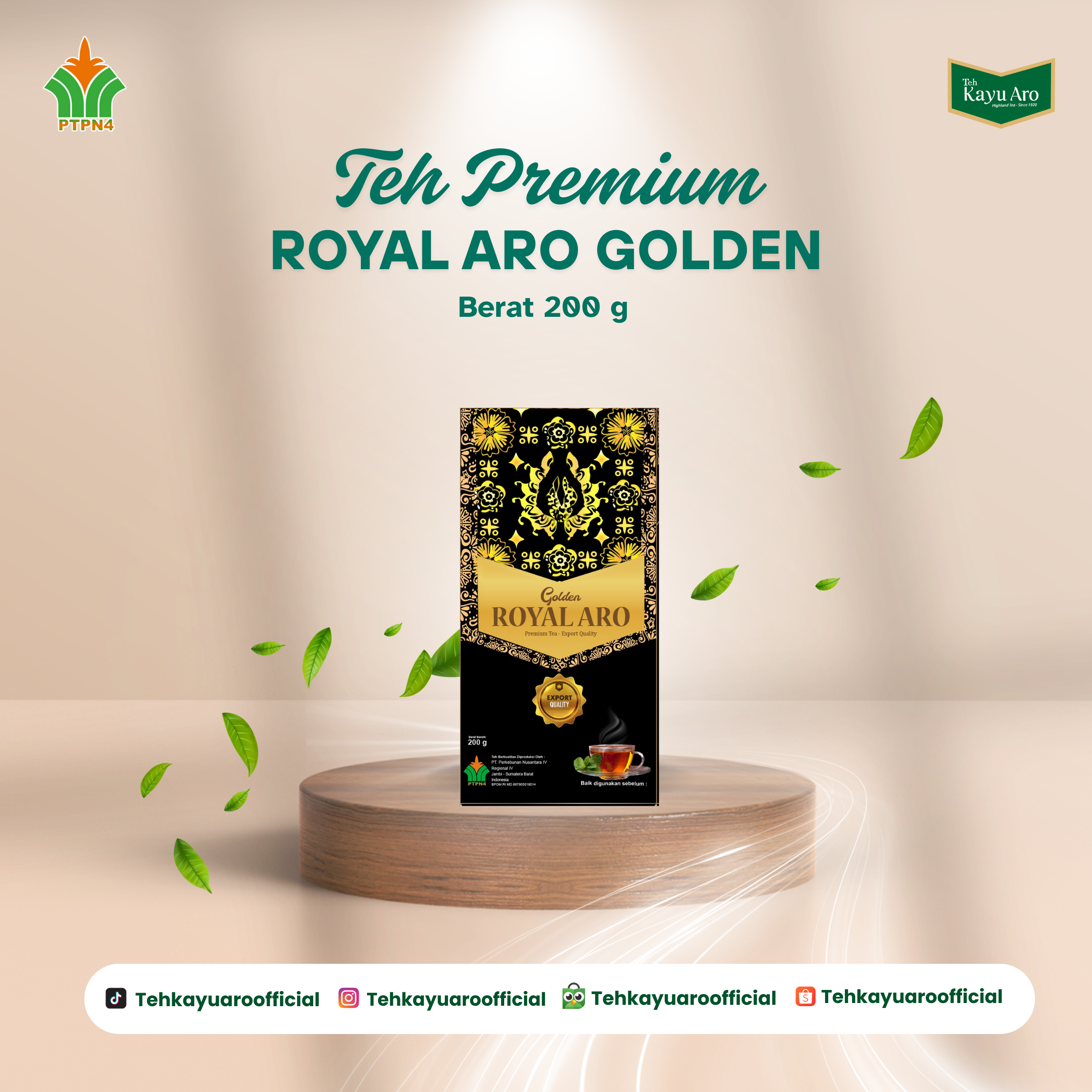 Teh Royal Aro Golden 200g